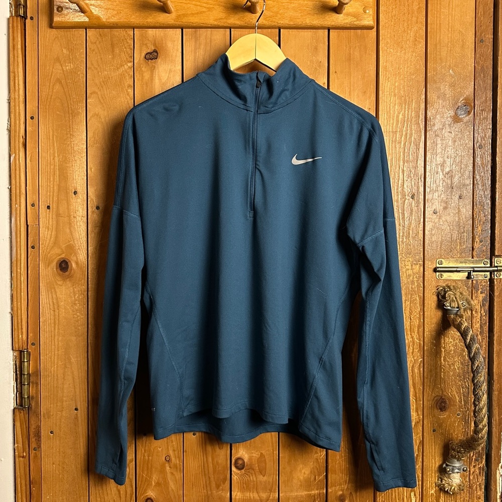 Nike Quarter Zip Long Sleeve Running Top Women’s Size Medium